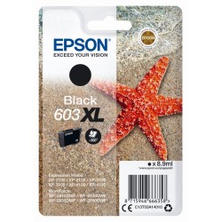 EPSON ink čer Singlepack "Hvězdice" Black 603XL Ink, ČB 500 stran