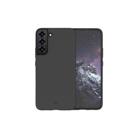 dbramante1928 Costa Rica - Zadní kryt pro mobilní telefon - silikon, recyklovaný plast - noční čerň - pro Samsung Galaxy S22