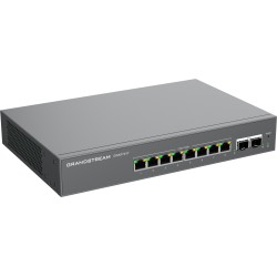 Grandstream GWN7721P L2 Lite managed switch, 8x 2.5GbE RJ45, 2x 10G SFP+, PoE/PoE+
