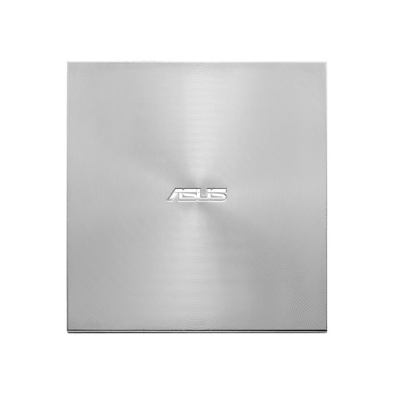 ASUS DVD ZenDrive SDRW-08U8M-U SILVER, External Slim DVD-RW, stříbrná