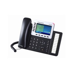 Grandstream GXP2160 [VoIP telefon - 6xSIP účet, HD audio, 5prog.tl. + 24 předvoleb, bluetooth, EHS,barevný LCD,2x GLAN]