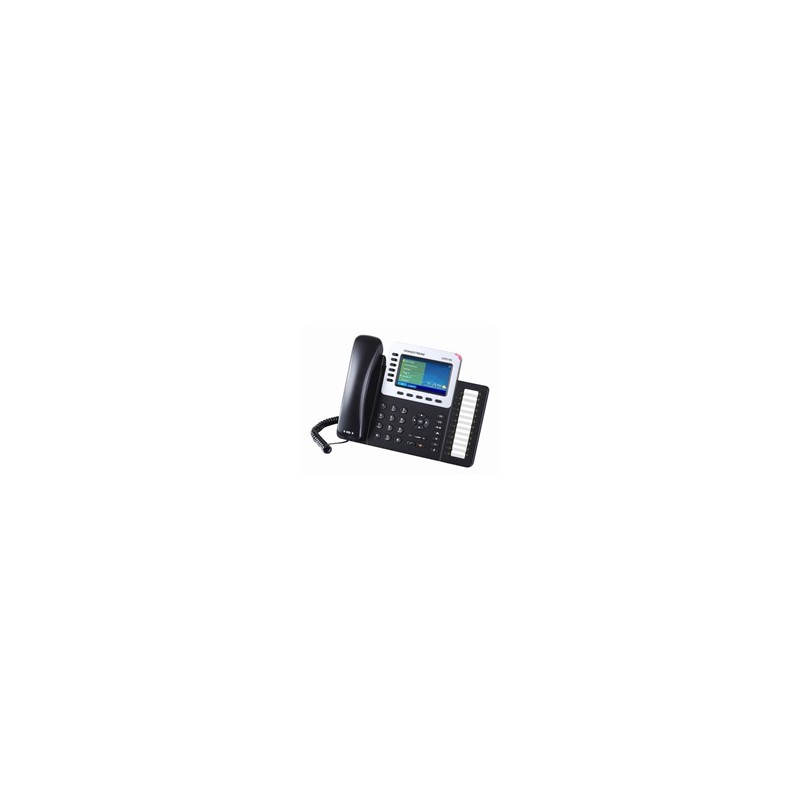 Grandstream GXP2160 [VoIP telefon - 6xSIP účet, HD audio, 5prog.tl. + 24 předvoleb, bluetooth, EHS,barevný LCD,2x GLAN]