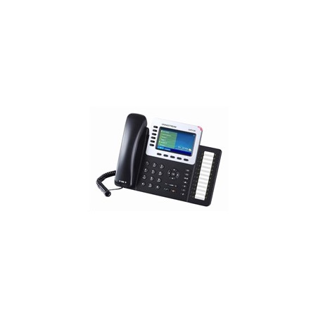 Grandstream GXP2160 [VoIP telefon - 6xSIP účet, HD audio, 5prog.tl. + 24 předvoleb, bluetooth, EHS,barevný LCD,2x GLAN]