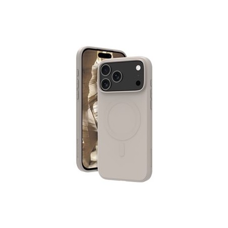 dbramante1928 Greenland Pro - Zadní kryt pro mobilní telefon - kompatibilita s MagSafe - plast - pískovec - pro Apple iPhone 17