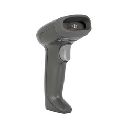 Voyager USB Kit: Tethered, General Duty, 1D/2D, Standard Range, Black Scanner 1350G-2, USB Cable, Stand, EU.