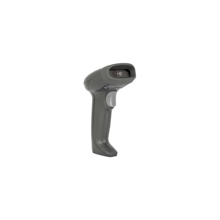 Voyager USB Kit: Tethered, General Duty, 1D/2D, Standard Range, Black Scanner 1350G-2, USB Cable, Stand, EU.