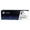 HP 83X Black LJ Toner Cart, CF283X (2,200 pages)