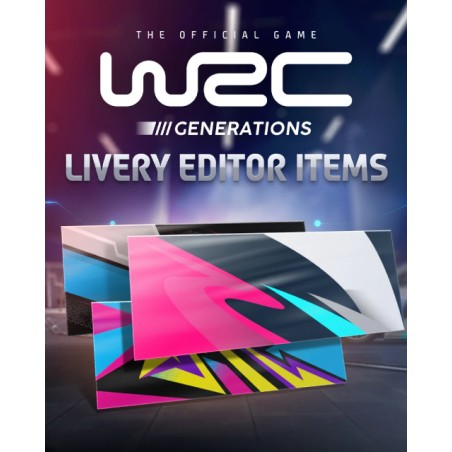WRC Generations Livery Editior Extra Items – herní rozšíření pro PC (elektronická licence)