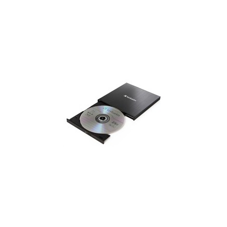 VERBATIM externí mechanika Ultra HD 4K Blu-ray External Slimline Writer (USB 3.1, USB-C) + zdarma 25GB médium +NERO