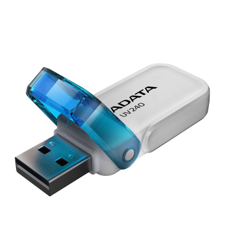 ADATA Flash Disk 32GB UV240, USB 2.0 Dash Drive, bílá