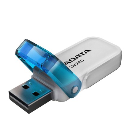 ADATA Flash Disk 32GB UV240, USB 2.0 Dash Drive, bílá