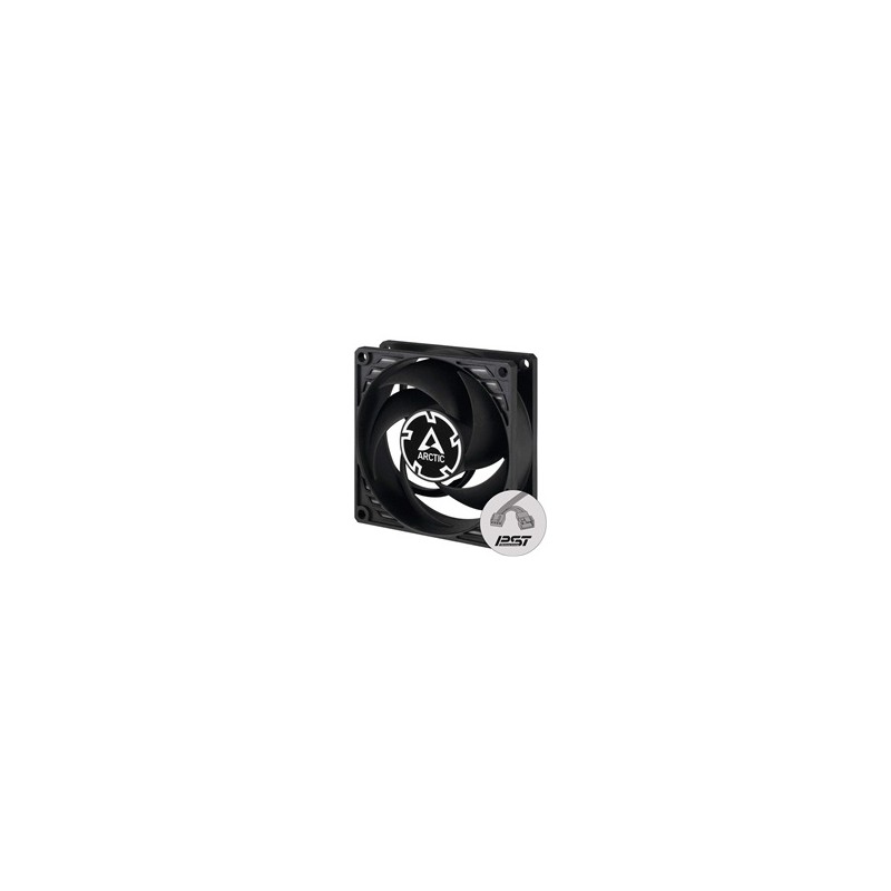 ARCTIC ventilátor P8 PWM PST 80 x 80 x 25mm, černý