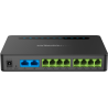 Grandstream HT818 (ATA), 8x FXS, 2 SIP profily, 1x Gbit LAN, NAT router, 3-cestná konf.