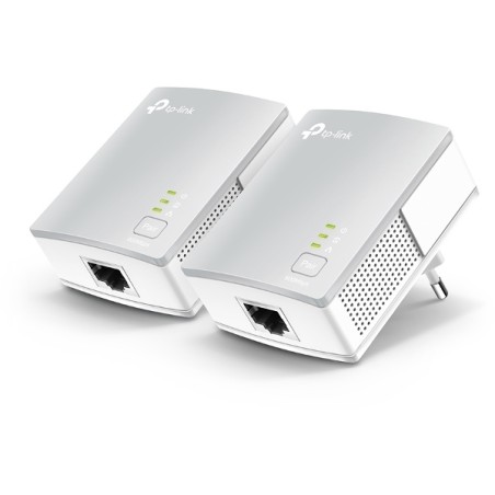 AV600 Powerline Starter Kit KIT: 2× TL-PA4010 SPEED: 600 Mbps Powerline SPEC: Qualcomm CPU, 1× 10/100 Mbps Ports, Wall P