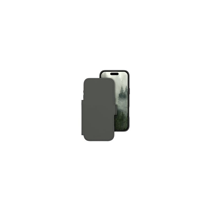 dbramante1928 Lynge - Pouzdro s klopou pro mobilní telefon - kompatibilita s MagSafe - lesní stín - pro Apple iPhone 17 Pro Max