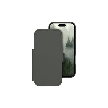 dbramante1928 Lynge - Pouzdro s klopou pro mobilní telefon - kompatibilita s MagSafe - lesní stín - pro Apple iPhone 17 Pro Max