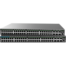 Grandstream GWN7816P L3 Managed Network PoE Switch, 48 portů / 6 SFP+, VLAN, DHCP, Stacking