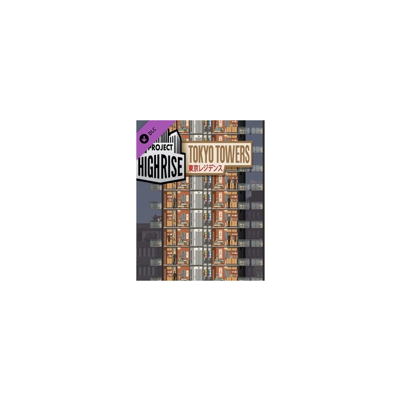 Project Highrise Tokyo Towers – herní rozšíření pro PC (elektronická licence)