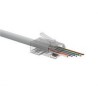 Solarix Univerzální EASY konektor RJ45 CAT6 UTP 8p8c na drát i licnu