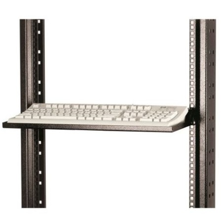 CONTEG Výklopný držák klávesnice 480x175mm, RAL 9005