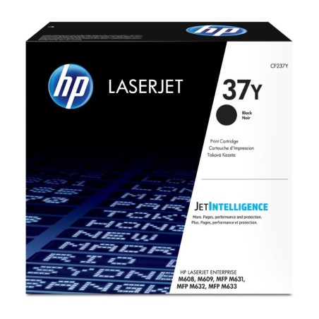 HP 37Y Extra High Yield Black Original LaserJet Toner Cartridge (CF237Y) (41,000 pages)