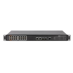 Dahua 16-port PoE switch (Managed, Hi-PoE) PFS4218-16ET-240-V3