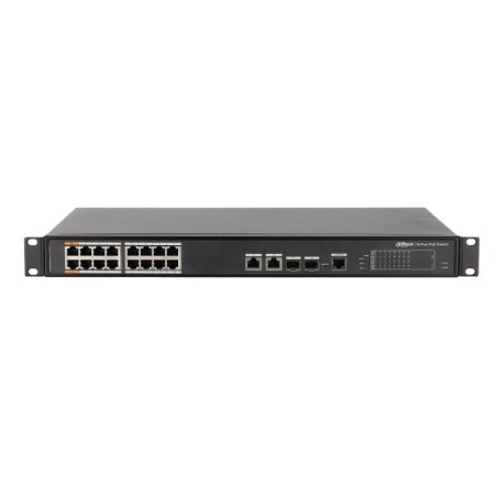 Dahua 16-port PoE switch (Managed, Hi-PoE) PFS4218-16ET-240-V3