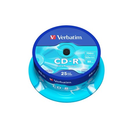 VERBATIM CD-R(25-Pack)Spindle/Extra Protection/DL/52x/700MB