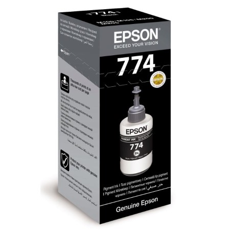 EPSON ink čer T7741 Black ink container 140ml pro WorkForce M100/105/200, ČB 6000 stran