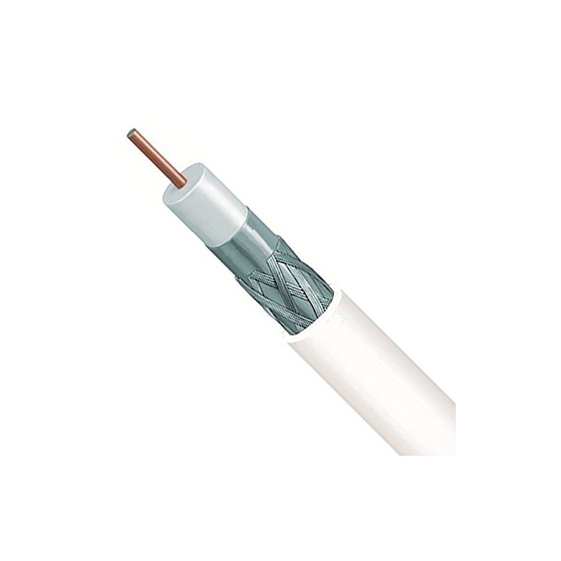 PremiumCord TV koaxialní kabel 75 Ohm, 1m ktctv1