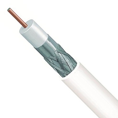 PremiumCord TV koaxialní kabel 75 Ohm, 1m ktctv1