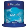 VERBATIM CD-R(100-Pack)Spindle/EP/DL/52x/700MB