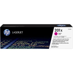 HP 201X High Capacity Magenta LJ Toner Cartridge, CF403X (2,300 pages)