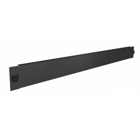 CONTEG rychloupínací záslepka, 1U, 19", RAL9005