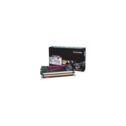 Lexmark originální toner X748H1MG, magenta, 10000str., high capacity, return
