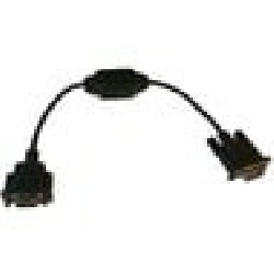 Adaptér kabelu PS2 na USB pro klávesnice PS2 (D9M - D9F)