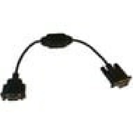 Adaptér kabelu PS2 na USB pro klávesnice PS2 (D9M - D9F)