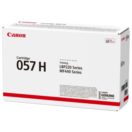 Canon TONER CRG-057H černý pro i-SENSYS MF443dw, MF445dw, MF446x, MF449x, LBP223dw (10 000 str.)