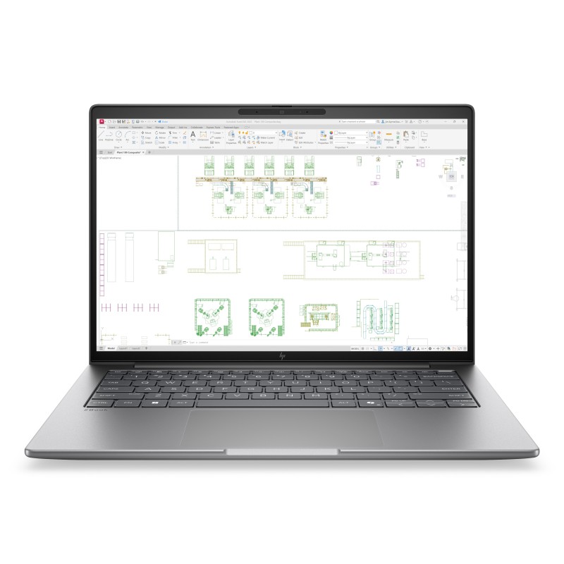 HP ZBook 8 G2I 14 U7-356H 3Y/14AG 2.5K 64GB 2TB RTX P500 W11