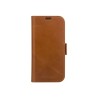 dbramante1928 Copenhagen - Pouzdro s klopou pro mobilní telefon - kůže full-grain - bronz - pro Apple iPhone 13, 14, 15, 16e