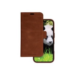 dbramante1928 Lynge - Pouzdro s klopou pro mobilní telefon - kompatibilita s MagSafe - kůže full-grain - dark tan - pro Apple