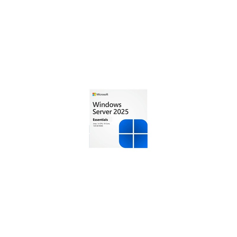 DELL_ROK_Microsoft_Windows_Server 2025 Essentials 10 CORE (for Distributor sale only)