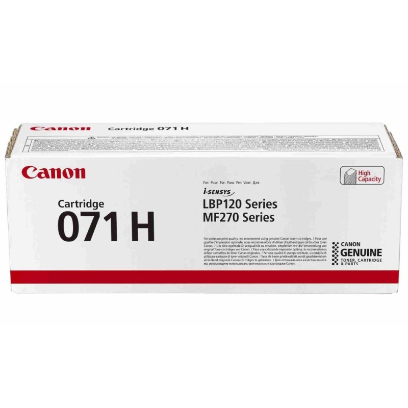 Canon TONER CRG 071H BK černý pro MF275dw, MF272dw, LBP122dw (2 500 str.)