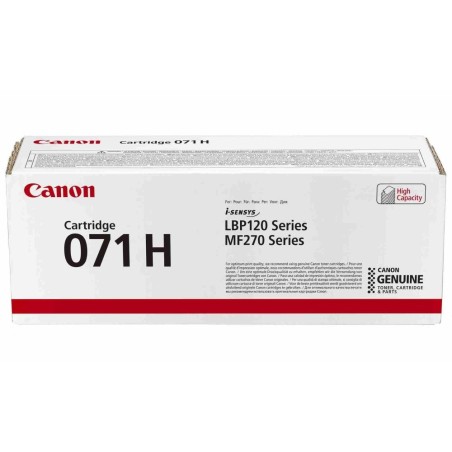 Canon TONER CRG 071H BK černý pro MF275dw, MF272dw, LBP122dw (2 500 str.)