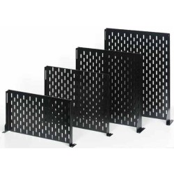 CONTEG Police ukládací,19",1U,RAL9005, 250mm DP-PO-250