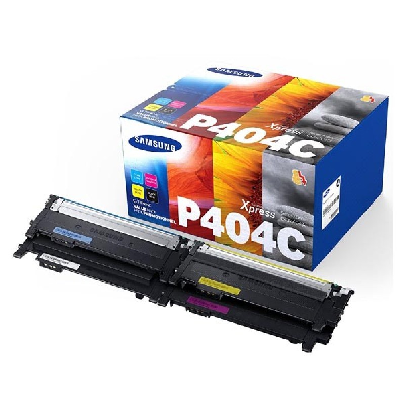 HP originální toner SU365A, CLT-P404C, P404C, CMYK, 1500, 3*1000str., 4 pack