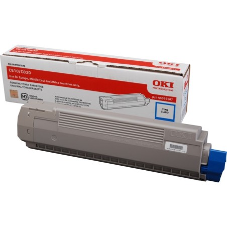 Oki Toner Cyan do C810/C830 (8.000 stránek)
