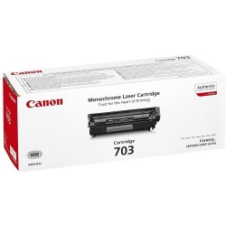 Canon originální toner 703 BK, 7616A005, black, 2500str.