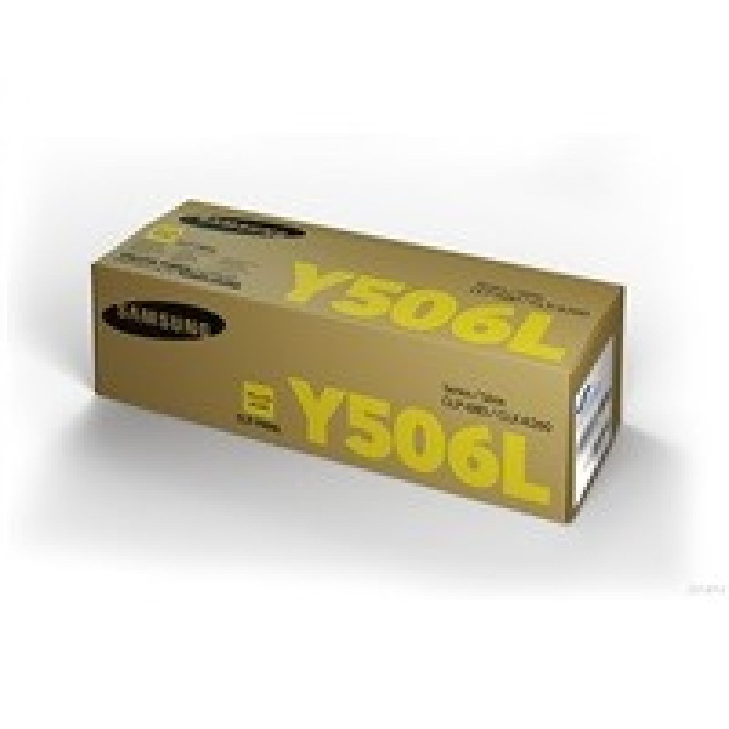 HP - Samsung CLT-Y506L High Yield Yellow Toner Cartridge (3,500 pages)