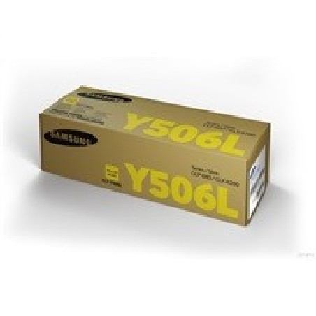 HP - Samsung CLT-Y506L High Yield Yellow Toner Cartridge (3,500 pages)